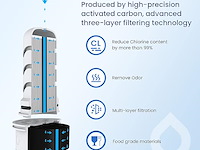 Glacier fresh glazen waterfilterkan - afbeelding 2 van  5