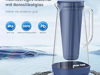 Glacier fresh glazen waterfilterkan - afbeelding 2 van  3