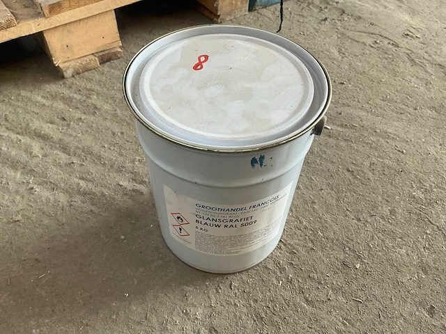 Glansgrafiet (blauw) (8x) - afbeelding 1 van  3