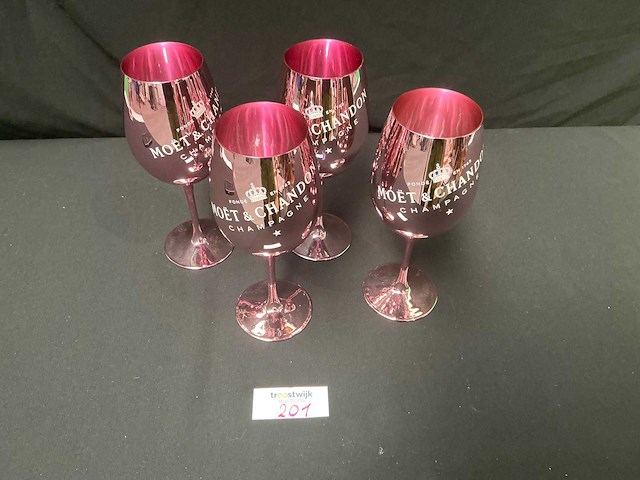 Glas en kristal (4x) - afbeelding 1 van  3