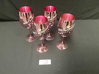 Glas en kristal (4x) - afbeelding 1 van  3