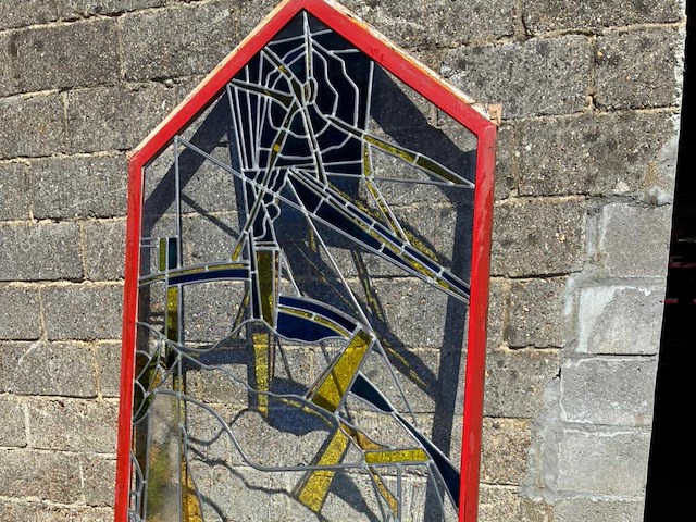 Glas in lood raam - afbeelding 1 van  7