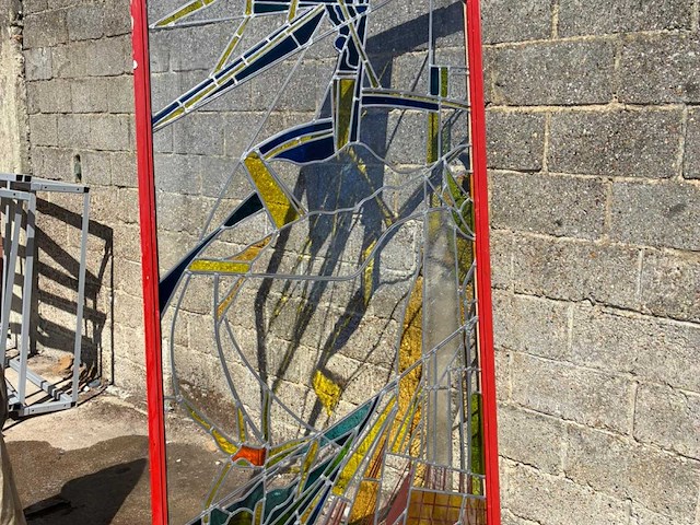 Glas in lood raam - afbeelding 4 van  7