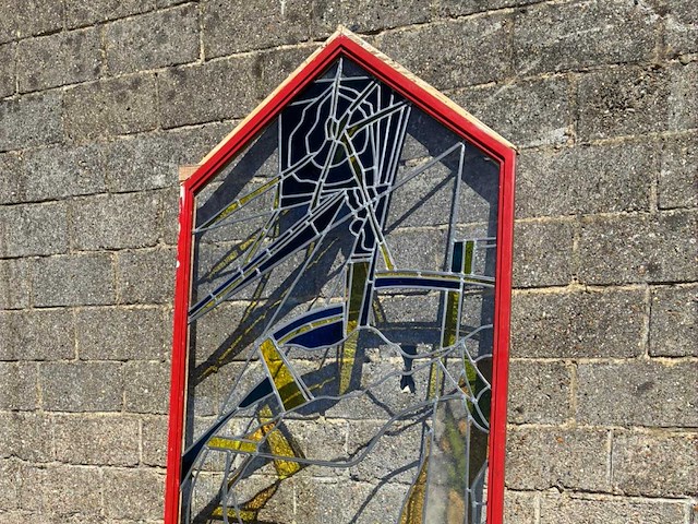 Glas in lood raam - afbeelding 6 van  7