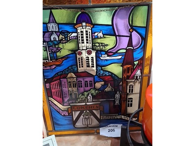 Glas in lood - afbeelding 1 van  1