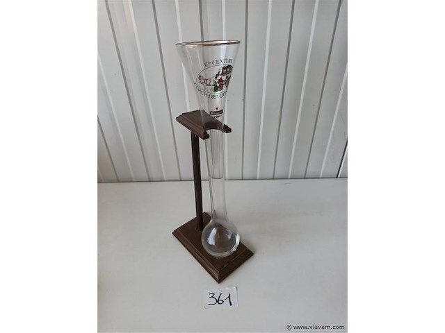 Glas op statief heineken - afbeelding 1 van  3