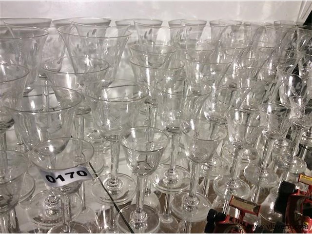 Glas servies 60delig - afbeelding 1 van  3