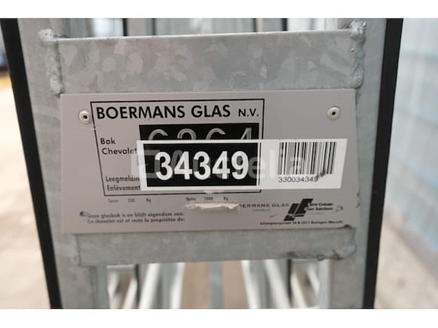Glasbok gegalvaniseerde stalen trestle bnl900 - afbeelding 4 van  9