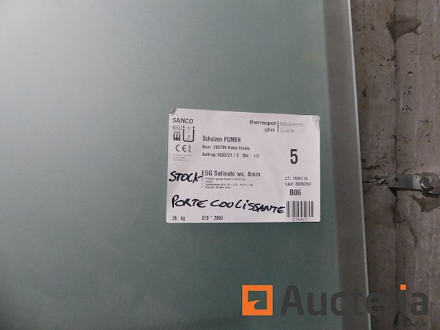 Glasdeuren, gelamineerd glas (9424-012) - afbeelding 5 van  5