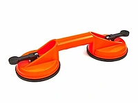 Glasdrager 70kg dubbele zuignap (2x)