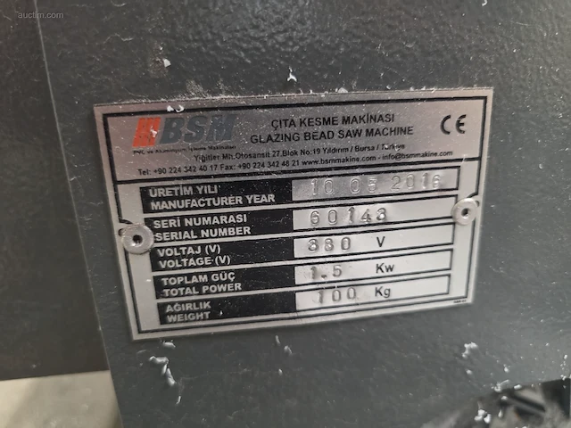 Glaslattenzaagmachine bsm - afbeelding 7 van  10