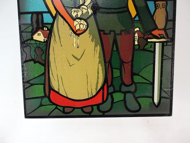 Glasraam tijl uilenspiegel en nele - afbeelding 3 van  3