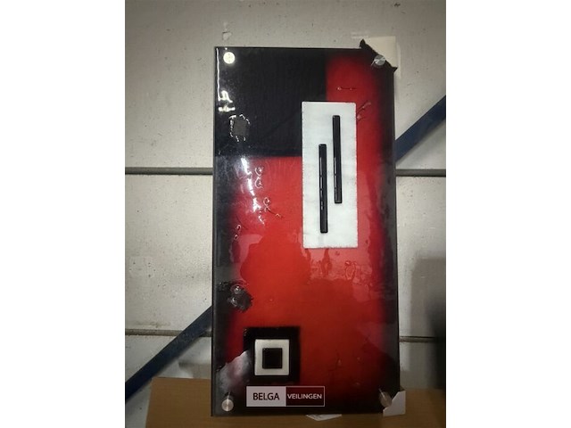 Glasschilderij modern art - afbeelding 1 van  2