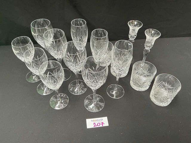 Glasservies (16x) - afbeelding 1 van  4