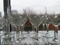 Glasservies kristal 38-delig - afbeelding 2 van  6