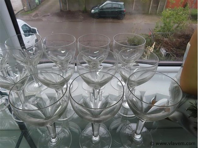 Glasservies kristal 38-delig - afbeelding 3 van  6