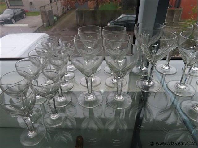 Glasservies kristal 38-delig - afbeelding 5 van  6