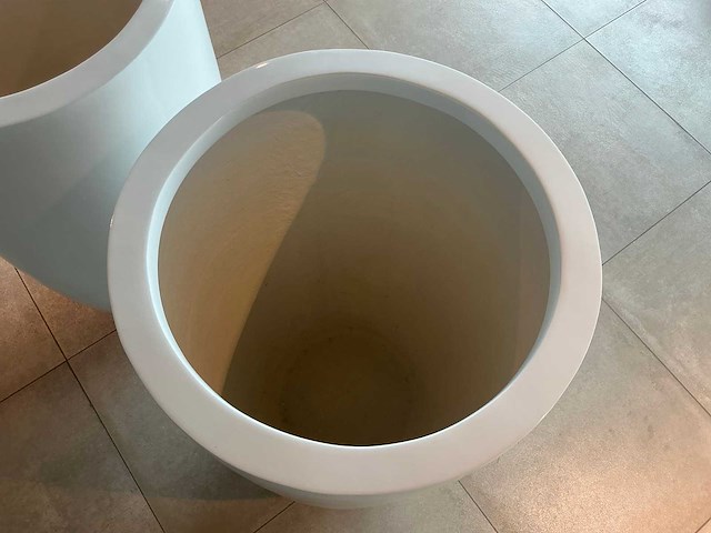 Glasvezel bloempot (2x) - afbeelding 4 van  4