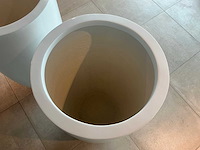 Glasvezel bloempot (2x) - afbeelding 4 van  4