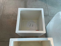 Glasvezel bloempot (3x) - afbeelding 5 van  6