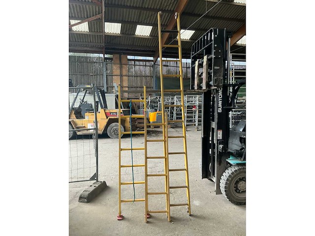Glasvezel ladderdeel (3x) - afbeelding 1 van  4