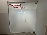 Glaswand met pivotdeur - afbeelding 3 van  7