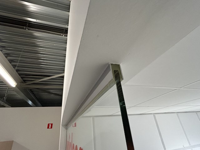 Glaswand met pivotdeur - afbeelding 4 van  7