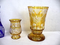 Glaswerk geslepen & gegraveerd (x4) - afbeelding 3 van  8