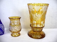 Glaswerk geslepen & gegraveerd (x4) - afbeelding 5 van  8