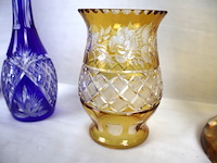 Glaswerk geslepen & gegraveerd (x4) - afbeelding 7 van  8