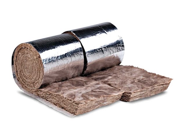 Glaswol 10 cm dik 122,40 m2 ( 1/2 pal ) - afbeelding 1 van  2