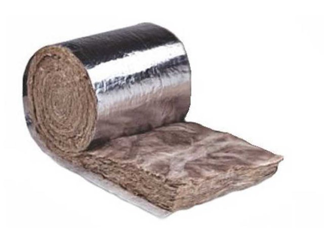 Glaswol 6 cm dik 117,6 m2 ( 7 rol ) - afbeelding 1 van  2