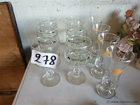 Glazen. 10 stuks - afbeelding 1 van  4