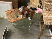 Glazen bijzettafel - afbeelding 1 van  2