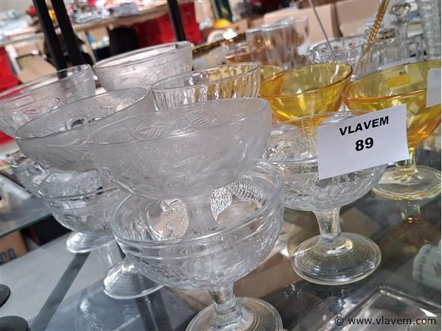 Glazen coupe - afbeelding 1 van  3