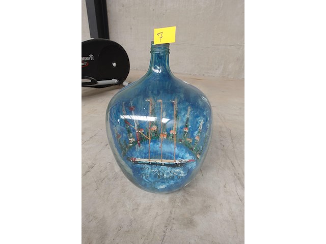 Glazen decoratievaas - afbeelding 1 van  2