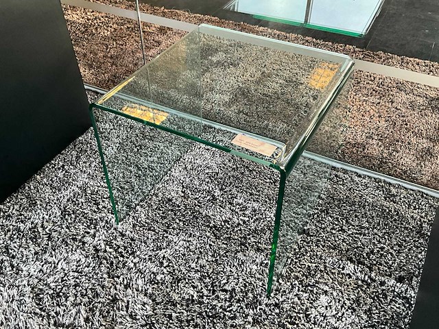 Glazen design bijzettafels (3x) - afbeelding 2 van  7