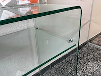 Glazen design bijzettafels (3x) - afbeelding 5 van  7
