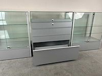 Glazen display kast - vitrinekasten (3x) - afbeelding 10 van  10