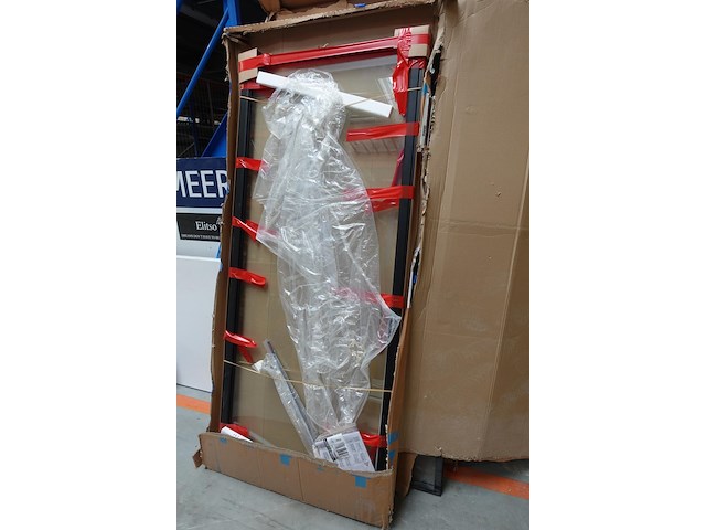 Glazen douchedeur inda + doucheraam - afbeelding 1 van  3