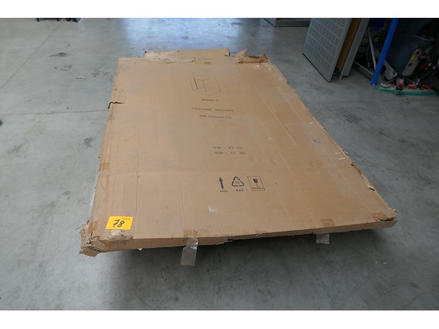 Glazen douchewand 140x200 cm excellent wellness - afbeelding 1 van  6