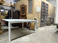Glazen eettafel joly - afbeelding 2 van  3