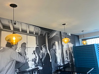 Glazen hanglamp (6x) - afbeelding 3 van  9