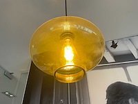 Glazen hanglamp (6x) - afbeelding 5 van  9