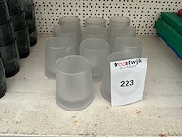 Glazen kaarsenhouder (10x) - afbeelding 1 van  1
