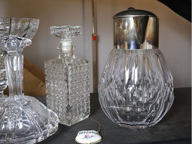 Glazen karaf (x4) - afbeelding 3 van  4