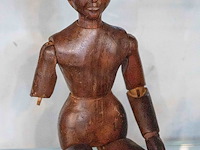 Glazen kast 3_houten boekenhouder e.a. - afbeelding 8 van  8