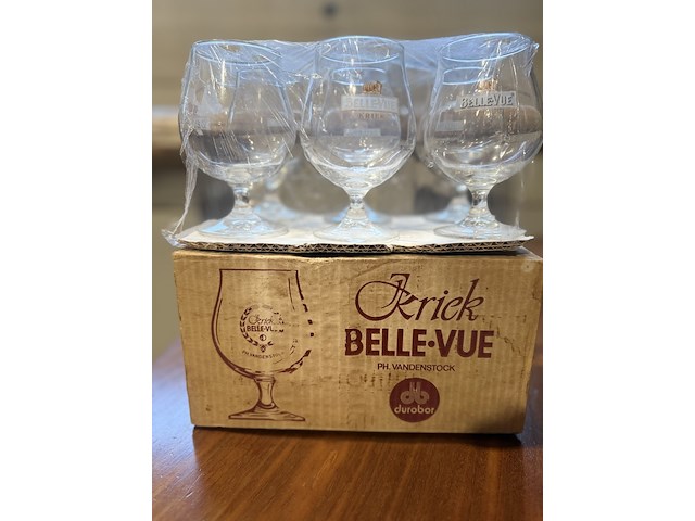 Glazen kriek bellevue - afbeelding 2 van  2