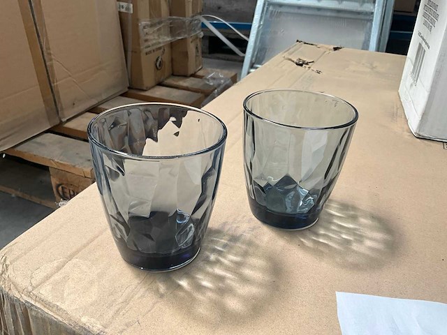 Glazen paars (39x) en blauw (11x) - afbeelding 2 van  9