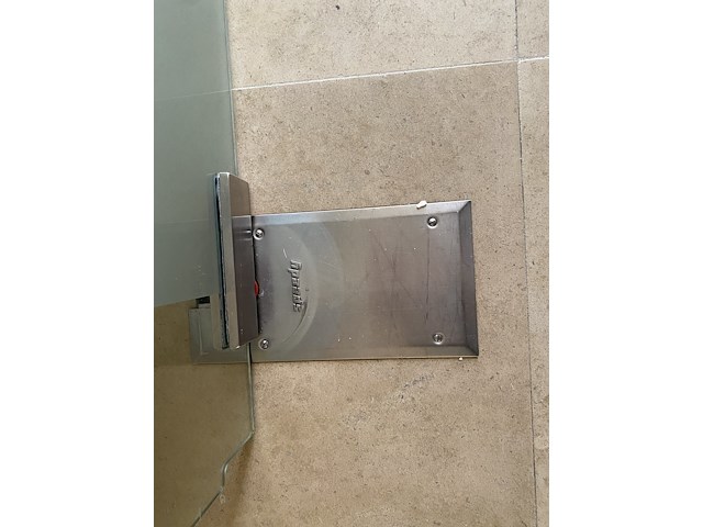 Glazen pivotdeur - speedy scharnier - afbeelding 3 van  5